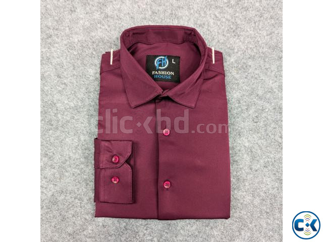 Premium China Micro Stig Shirt Formal Casual White  large image 3