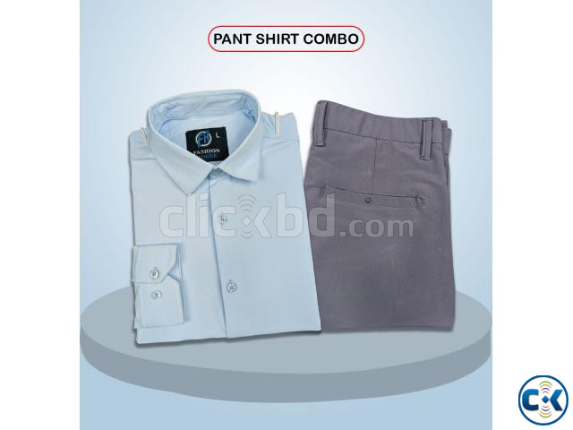 Premium Shirt Pant Combo Formal Casual Light Green D large image 2