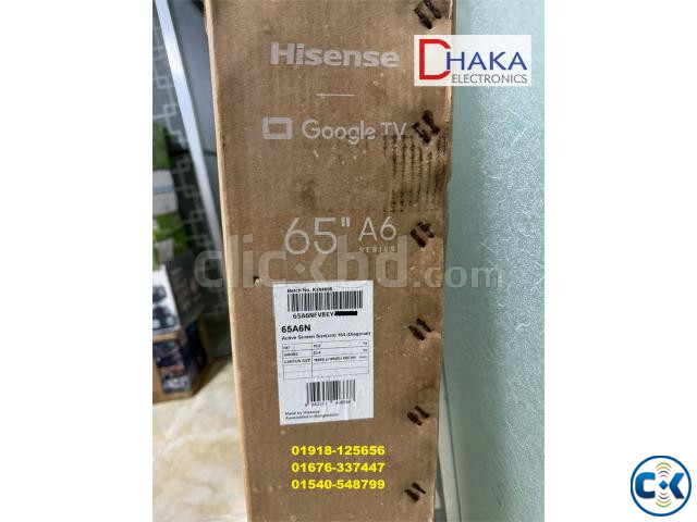 Hisense 65A6N 65 inch UHD 4K Google TV Price BD Official large image 2