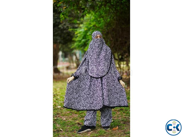  নতুন কালেকশন Digital Print Cotton Three Piece large image 0