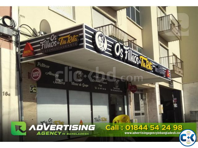 Acrylic Logo Sign Acrylic 3D Outdoor Signage 3D Acrylic large image 1