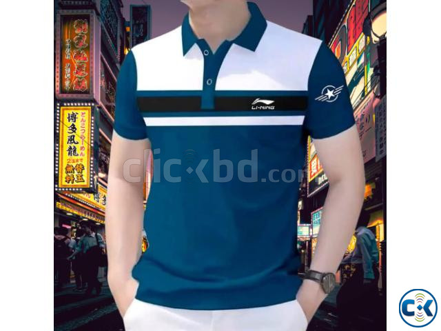 Cotton Polo Shirt For Men s large image 1