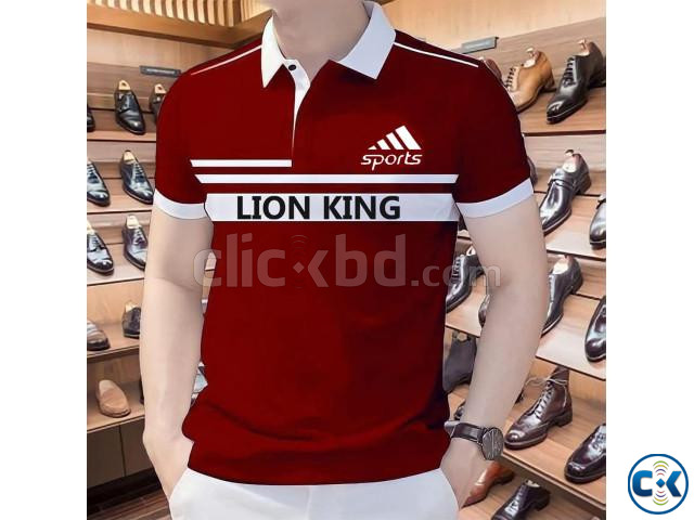 Cotton Polo Shirt For Men s large image 3