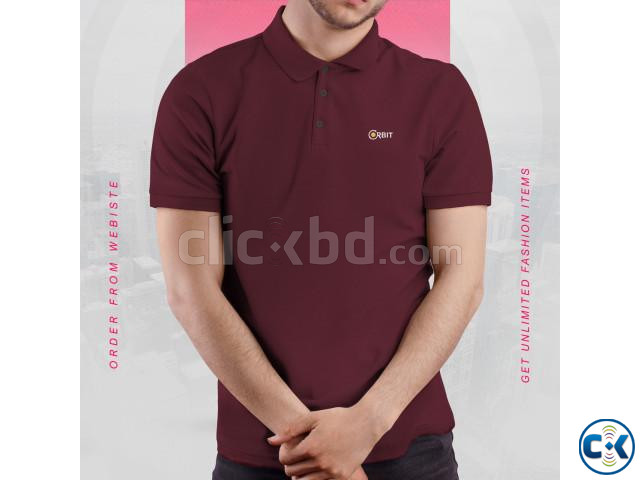 Men s Cotton Polo Shirt large image 1
