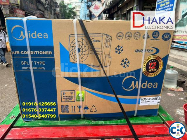 Midea 1.5 Ton Inverter Split Air Conditioner MSE-18CRN8EUU large image 1