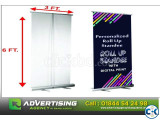 Portable Aluminum Tension Fabric Pop up Display Stand