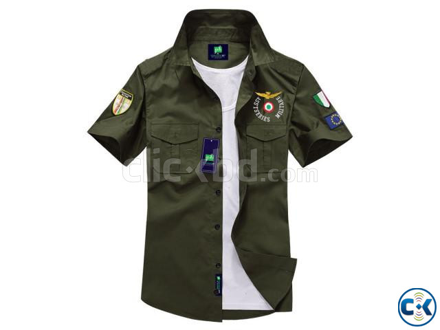 American military shirt for men Only shirt  large image 1
