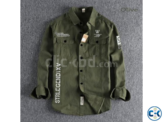 American military shirt for men Only shirt  large image 4