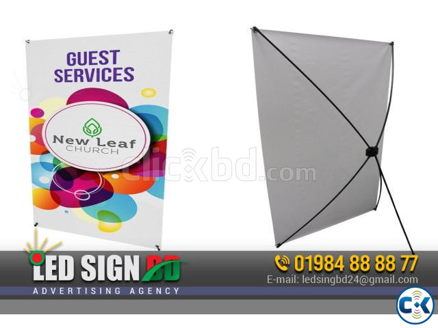 Best X Stand Roll up Banner X Banner and Pop up Stand Price large image 0