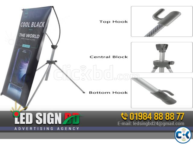 Best X Stand Roll up Banner X Banner and Pop up Stand Price large image 2