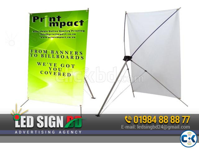 Best X Stand Roll up Banner X Banner and Pop up Stand Price large image 4