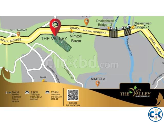 Dhaka-Mawa Expressway land for sale amin mohammad large image 1