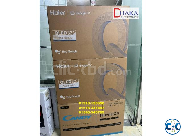 32 H32S80EFX QLED Google Android TV Haier large image 2