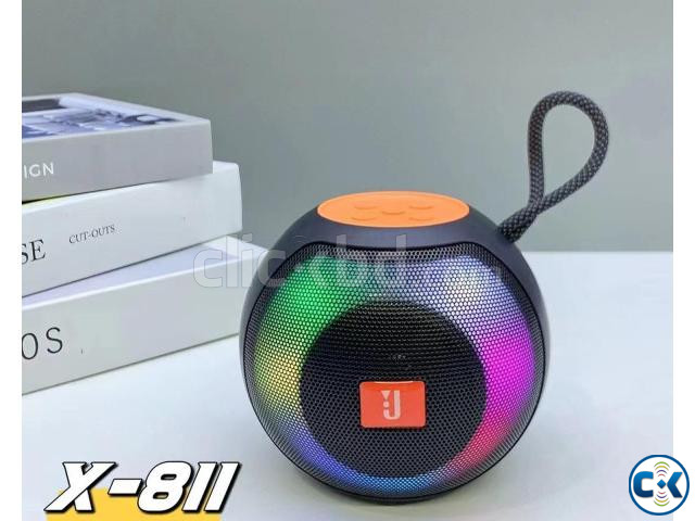 X811 Mini Portable Bluetooth Speaker With RGB Lighting large image 0