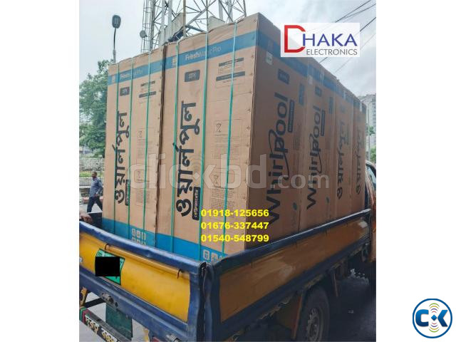 Whirlpool 236L Fresh Magic Pro Inverter Floret Refrigerator large image 0