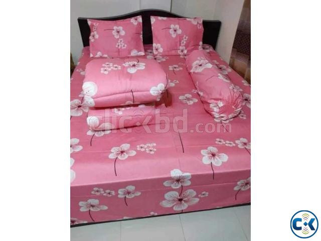 ৫ পিসের প্রিমিয়াম টুইল কটন কমফোর্টার সেট নরম ও টেকসই large image 0