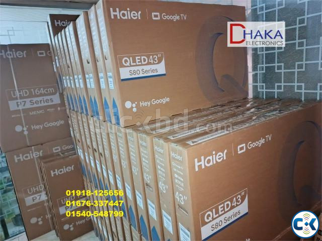 43 H43S80EUX QLED 4K Android Google TV Haier large image 0