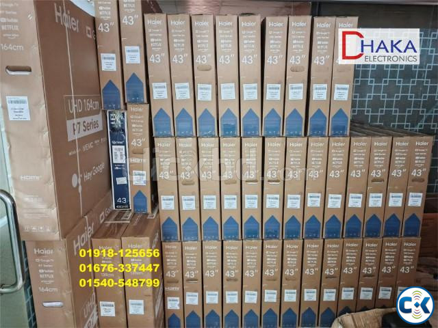 43 H43S80EUX QLED 4K Android Google TV Haier large image 1