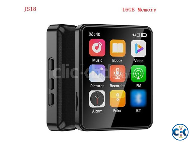 JS18 Bluetooth Mp4 Music Player 16GB Touch large image 0