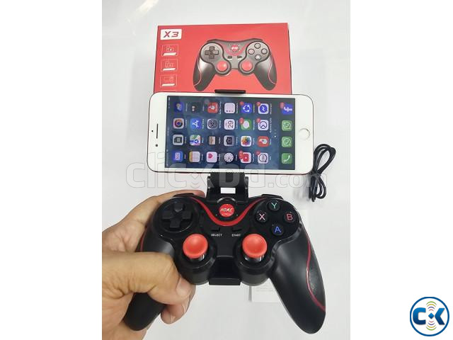 X3 Bluetooth Game Controller Gamepad for PC Mobile Phone large image 0