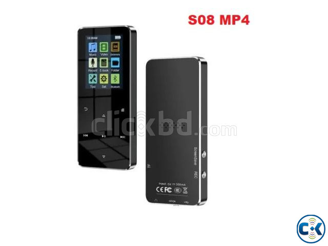 S08 Bluetooth Mp3 Mp4 Music Player 8GB large image 0