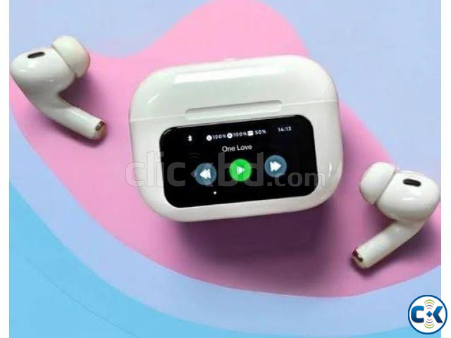 A9 Pro ANC Touch Display Earbud large image 3