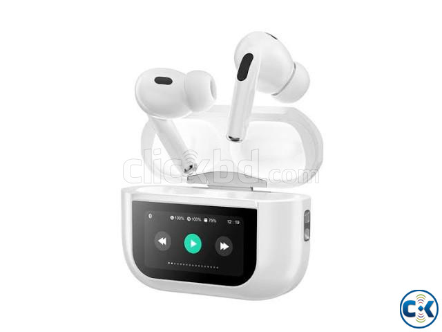 A9 Pro ANC Touch Display Earbud large image 1