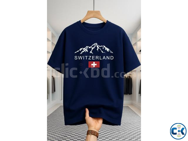 Drop Shoulder Tshirt with DTF Print large image 3