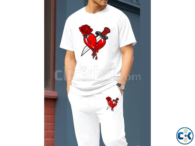Export Quality Cotton Tshirt Trouser Combo Set large image 0