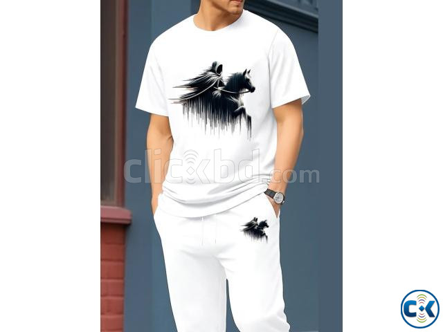 Export Quality Cotton Tshirt Trouser Combo Set large image 4