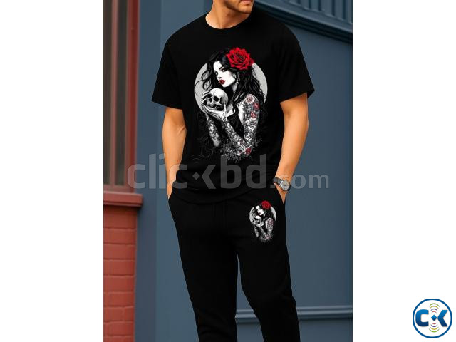 Export Quality Cotton Tshirt Trouser Combo Set large image 0