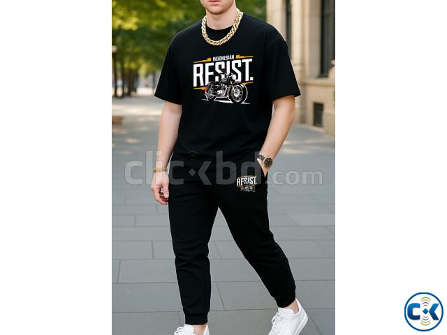 Export Quality Cotton Tshirt Trouser Combo Set large image 2
