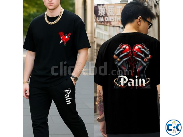 Export Quality Cotton Tshirt Trouser Combo Set large image 1