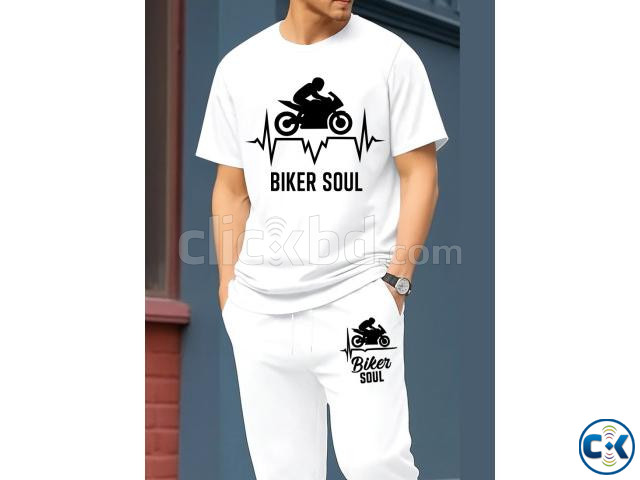 Export Quality Cotton Tshirt Trouser Combo Set large image 2