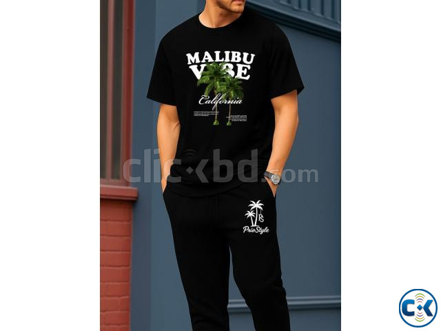 Export Quality Cotton Tshirt Trouser Combo Set large image 3