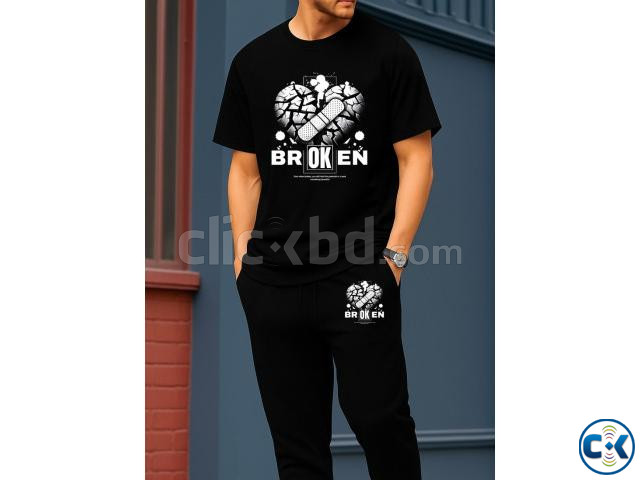 Export Quality Cotton Tshirt Trouser Combo Set large image 4