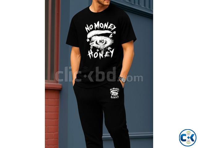 Export Quality Cotton Tshirt Trouser Combo Set large image 2