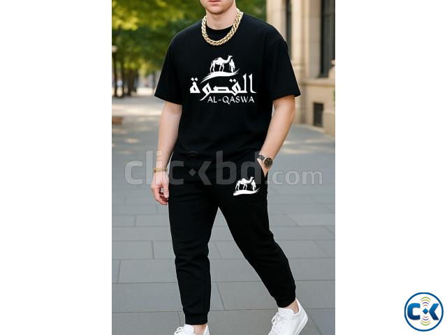 Export Quality Cotton Tshirt Trouser Combo Set large image 3