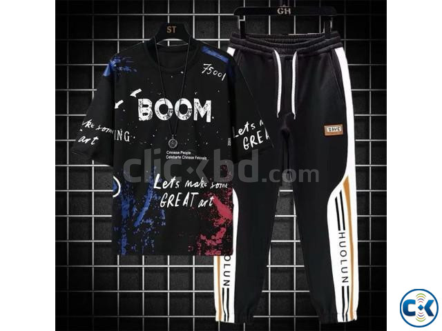 Premium Sportswear Casual Tracksuit Set large image 4