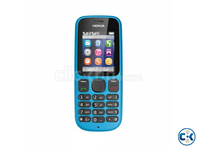 Nokia 101 Dual Sim Support Original Feature Phone large image 0