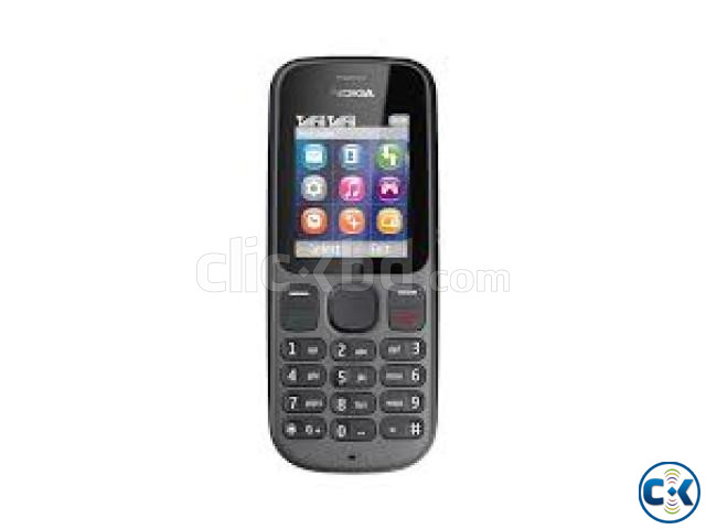 Nokia 101 Dual Sim Support Original Feature Phone large image 1