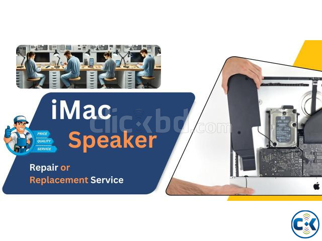 iMac 27 Inch Late 2015 Speaker Repair Replacement Service large image 1