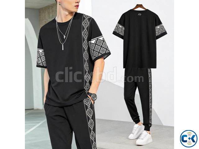 Trendy Mash T-Shirt Trouser Combo large image 4