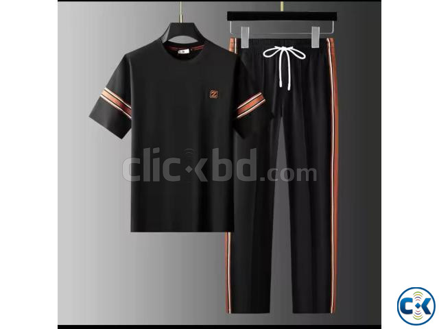 ফুল হাতা টিশার্ট এন্ড ট্রাউজার কম্ব সেট large image 2