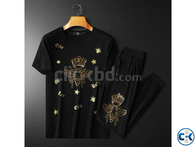 ফুল হাতা টিশার্ট এন্ড ট্রাউজার কম্ব সেট large image 4