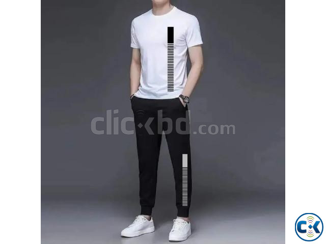 ফুল হাতা টিশার্ট এন্ড ট্রাউজার কম্ব সেট large image 1