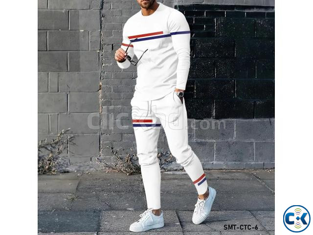 ফুল হাতা টিশার্ট এন্ড ট্রাউজার কম্ব সেট large image 3