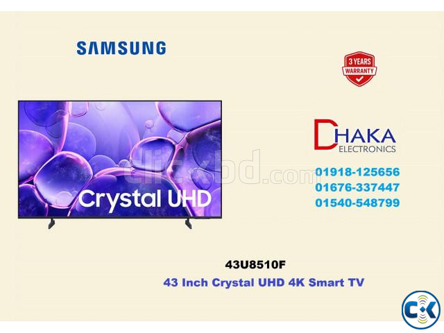 Samsung 43U8510FR 43 inch UHD 4K TV Price BD Official large image 0