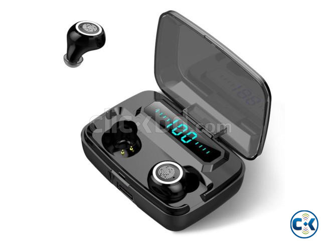 M11 TWS Wireless Earbuds With LED Digital Display large image 0