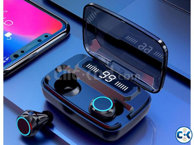 M11 TWS Wireless Earbuds With LED Digital Display large image 1